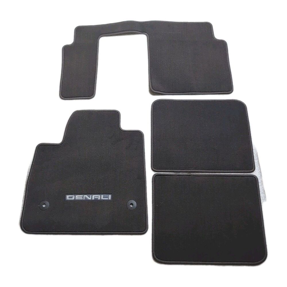4pc GMC Denali (2018-2022) Acadia Cocoa Brown Carpeted Floor Mats A1485-C-302-41